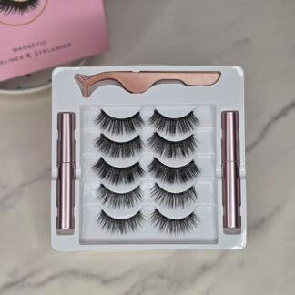 Pestanas Magneticas (5 Pairs, 2 Liners) 1 Set